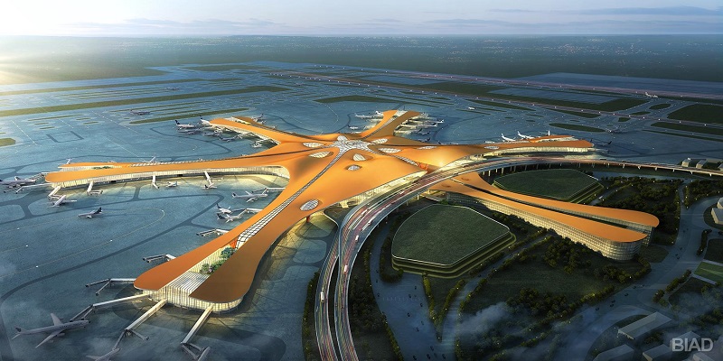 北京大興新機(jī)場項(xiàng)目東南指廊采用新型球墨法蘭橡膠接頭 北京大興新機(jī)場項(xiàng)目東南指廊采用新型球墨法蘭橡膠接頭